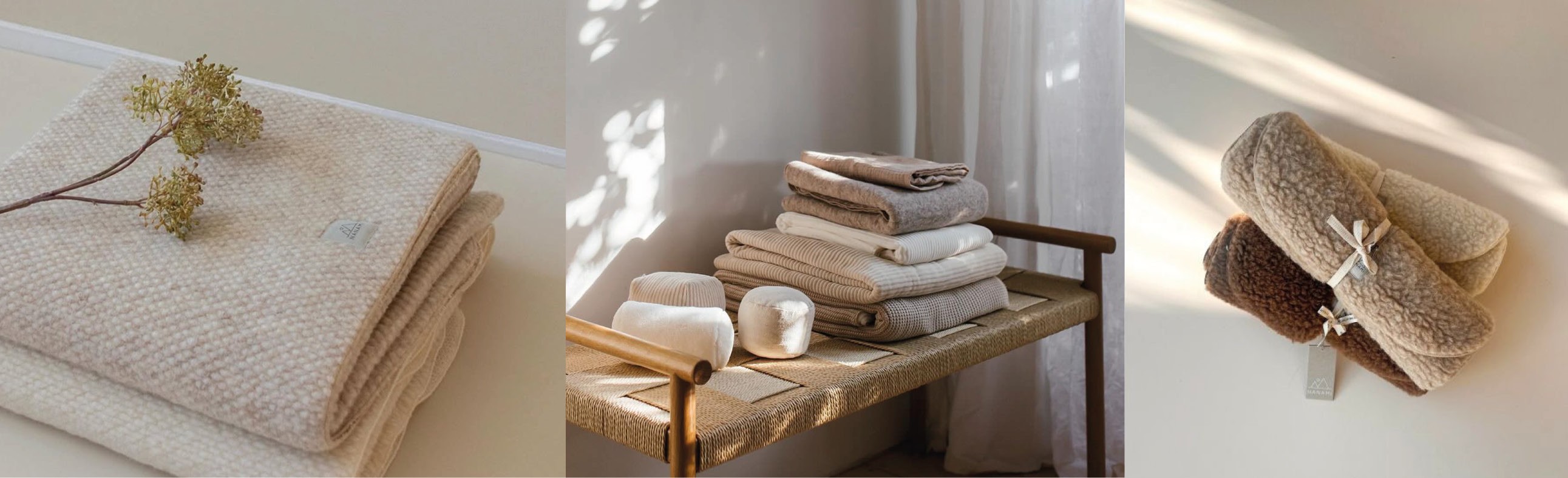 wollen dekens van Nanami