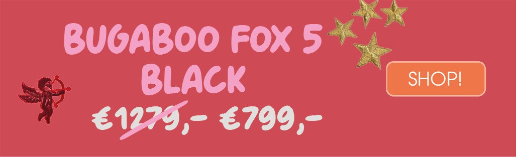 korting op bugaboo fox5 black