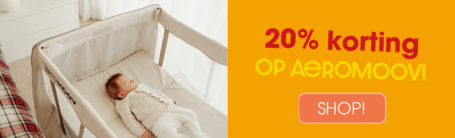 Aeromoov 20% korting t-m 7 juli 
