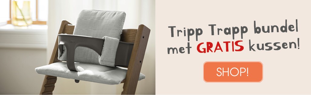 Tripp Trapp met gratis kussen STYD Tripp Trapp met gratis kussen STYD