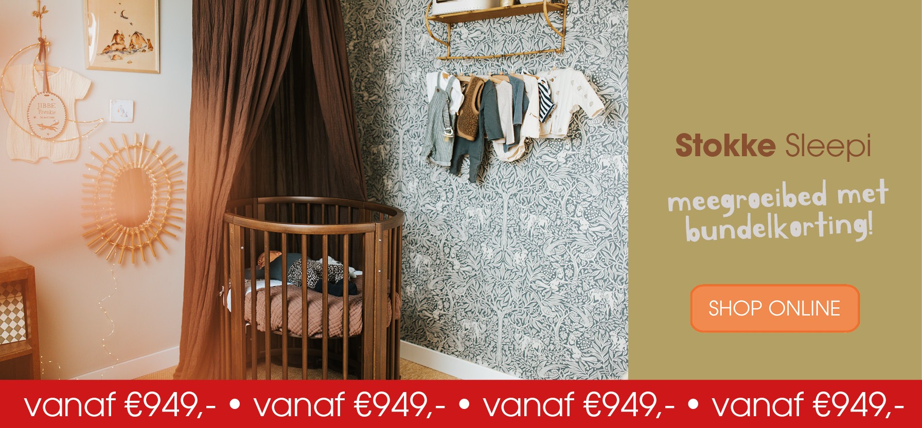Stokke Sleepi Warm Brown