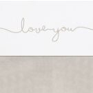 Jollein wieglaken Love You nougat online kopen? | BabyPlanet
