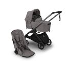Bugaboo Dragonfly Plus complete combi graphite grey melange vooraanzicht