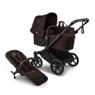 Bugaboo Mono Kinderwagen Donkey 6 Compleet Black - Cocoa Brown