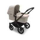 Bugaboo Donkey5 Mono kinderwagen compleet zwart frame -  desert taupe