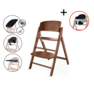 Click & Fold 4 in 1 Kinderstoel All Natural Dark van Cybex met gratis inlay