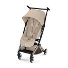 Cybex Buggy Libelle Taupe Frame Almond Beige zitje vooraanzicht