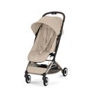 Cybex Orfeo buggy taupe frame almond beige met zonnekap