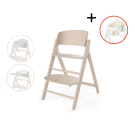 Cybex Click & Fold 3 in 1 Kinderstoel All Natural met gratis inlay
