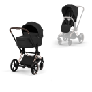 Cybex Kinderwagen Priam 5 Compleet Comfort Rosegold Frame - Sepia Black