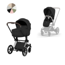Cybex Kinderwagen Priam 5 Compleet Style Chrome Brown Frame