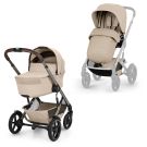 Cybex Kinderwagen Talos S Lux compleet Taupe frame Almond Beige combinatie