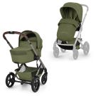 Cybex Talos S Lux combinatie kinderwagen moss green vooraanzicht