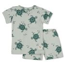 Feetje shortama Timmy Turtle mint speelvloer