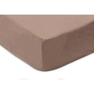 Jollein Hoeslaken Ledikant Jersey Milky Coffee