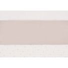 Jollein Ledikantlaken Slub Nougat