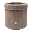Jollein Opbergmand Cloudy Rib Milky Coffee