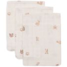 Jollein Washandje Hydrofiel Animal Friends 3 Stuks