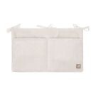 Jollein Boxopbergzak Organizer Cloudy Rib Milky Coffee