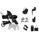 Joolz Single Kinderwagen Geo 5 All-in-One Bundel Space Black met Autostoel en Accessoires