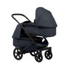 Joolz Geo5 Twin reiswieg vooraanzicht in Navy blue