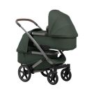 Twin cot perspectief met zonnekap Forest Green