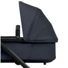 Joolz Geo5 reiswieg met opgevouwen zonnekap zijaanzicht in navy blauw