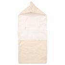 Koeka Voetenzak Autostoel 0+ Malaga Cotton Fleece Warm White 3/5 punts