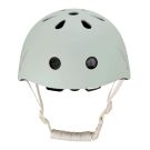 Little Dutch helm groen bovenaanzicht met ventilatieopeningen
