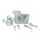 Complete tuin gereedschapset met tas en accessoires in forest friends stijl