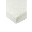 Meyco Hoeslaken Wieg Pre-washed Hydrofiel Offwhite