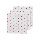 Meyco Doeken Hydrofiel Sweet Heart Red 3-pack