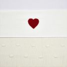 Meyco Ledikantlaken Sweet Heart Red