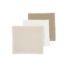 Meyco Monddoekjes Pre-washed Offwhite/Soft Sand/Taupe
