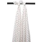 Meyco Swaddle Hydrofiel Sweet Heart Red 2-pack