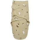 Meyco SwaddleMe Inbakerdoek Forest Animals Sand 0-3 mnd