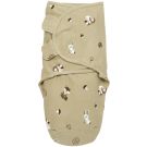 Meyco SwaddleMe Inbakerdoek Forest Animals Sand 4-6 mnd