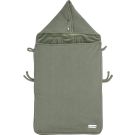 Meyco Voetenzak Autostoel Basic Knit Forest Green