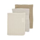 Meyco Washandjes Pre-washed Soft Sand/Greige/Taupe