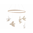 Nanami Mobiel Vogels Off-white