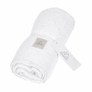 Nanami Swaddle 135 x 100 Embroidery Off-white
