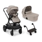 Nuna Demi Next kinderwagen compleet in Chateau met zitje, reiswieg en meerijdplankje