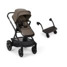 Nuna Demi Next kinderwagen in Pistachio met zitje en meerijdplankje