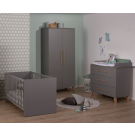 Paidi-Transland 3 delige Babykamer Vito Mira Grijs 