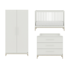Paidi - Yuny 3 delige Babykamer Cutie Lea Off White