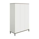 Paidi - Yuny 3-Deurs Kast Lovely Aliv Off White - Dark Walnut