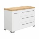 Paidi - Commode Kira XL Krijtwit - Eiken Nebraska