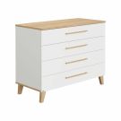 Paidi - Transland Commode Oscar Krijtwit - Eiken
