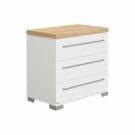Paidi Commode Kira Krijtwit - Eiken Nebraska