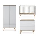 Quax 3 delige Babykamer Flow White & Oak